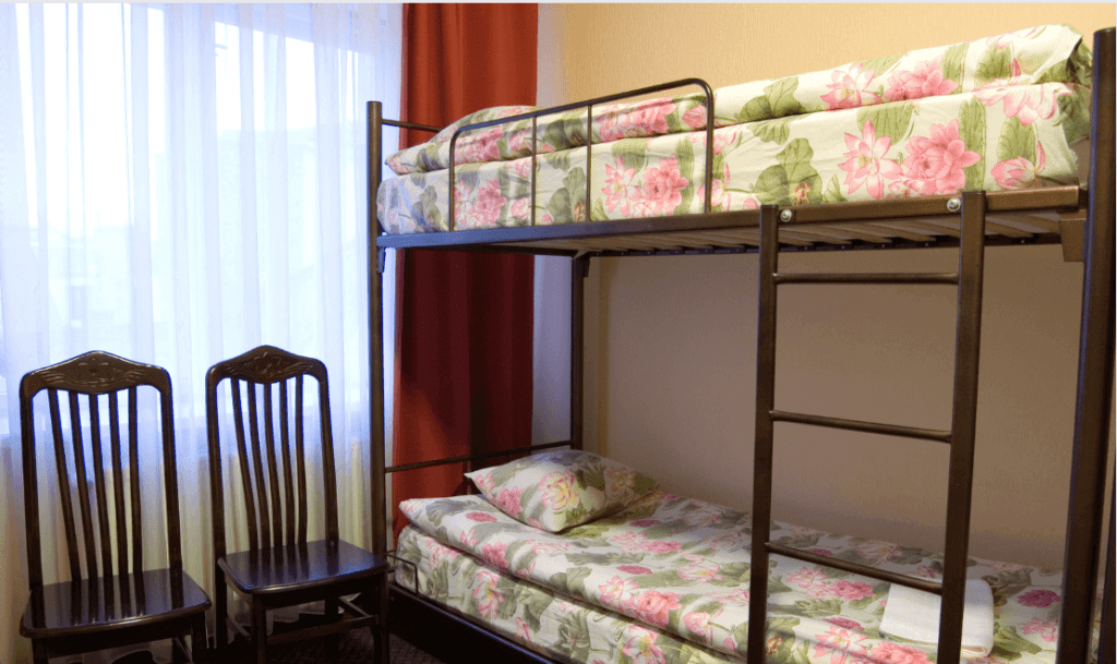 Twin Over Queen Bunk Bed: